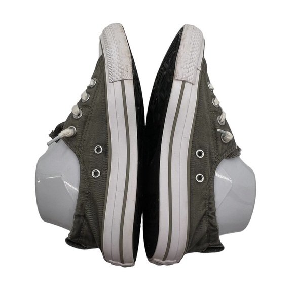 Converse Chuck Taylor All Star Gray Shoreline Slip On Sneakers Size 7 Women’s - Picture 7 of 9